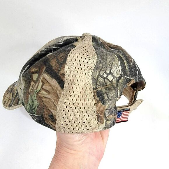 Cobra Camouflage University of Auburn Ball Cap Hat Adjustable Hook & Loop Strap - Picture 3 of 9